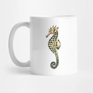 Seahorse drawing Mug